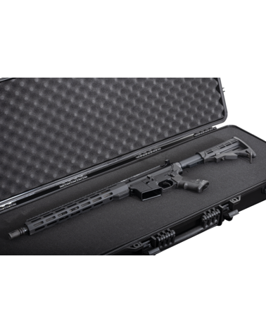 Mallette rigide RANTECH 109 cm – Étanche, résistante, avec mousse protectrice et roulettes intégrées.