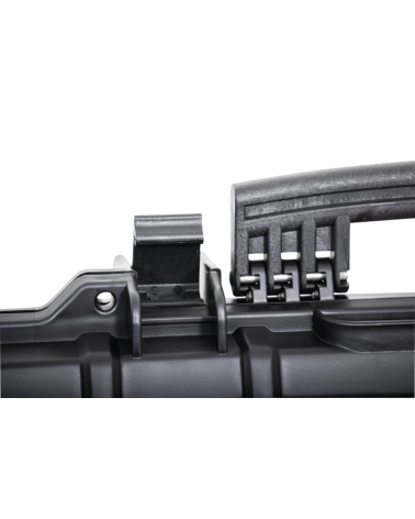 Mallette rigide RANTECH 109 cm – Étanche, résistante, avec mousse protectrice et roulettes intégrées. Mallette rigide RANTECH 109 cm – Étanche, résistante, avec mousse protectrice et roulettes intégrées.