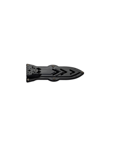 Centurion-K Noir – Wildsteer : couteau tactique français avec lame noire et étui Kydex polyvalent. Centurion-K Noir – Wildsteer : couteau tactique français avec lame noire et étui Kydex polyvalent.