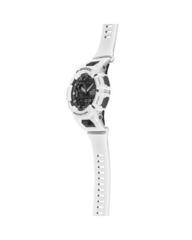 Montre GBA-900UU WHITE de G-SHOCK avec boîtier résistant et bracelet blanc