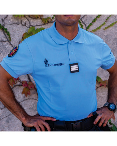 Polo Gendarmerie Bleu Cooldry – OPEX, confort pro et performance thermique
