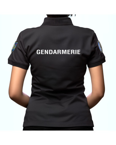 Polo Gendarmerie Femme Noir – OPEX, respirant, discret et adapté à la morphologie féminine Polo Gendarmerie Femme Noir – OPEX, respirant, discret et adapté à la morphologie féminine