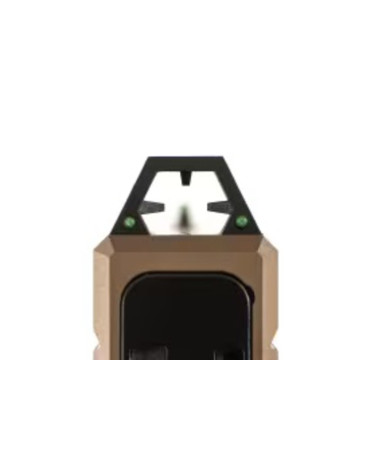 Pistolet ORION No.2 ACTION TAN – Poseidon GBB compact pour CQB