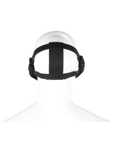 Steel Half Face Mask Noir – Invader Gear, protection en maille acier Steel Half Face Mask Noir – Invader Gear, protection en maille acier