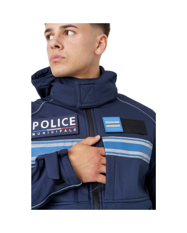 Veste Softshell IRON pour Police Municipale par DMB Uniform – Protection, technicité et confort