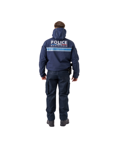 Veste Softshell IRON pour Police Municipale par DMB Uniform – Protection, technicité et confort
