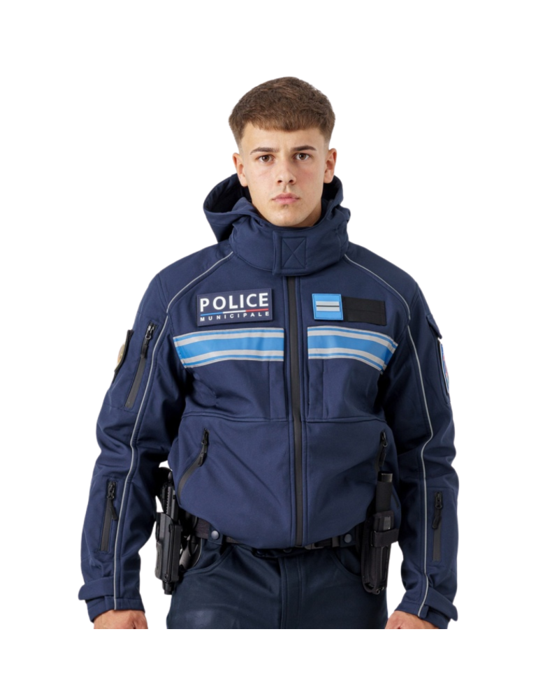 VESTE SOFTSHELL IRON POLICE MUNICIPALE - DMB UNIFORM VESTE SOFTSHELL IRON POLICE MUNICIPALE - DMB UNIFORM