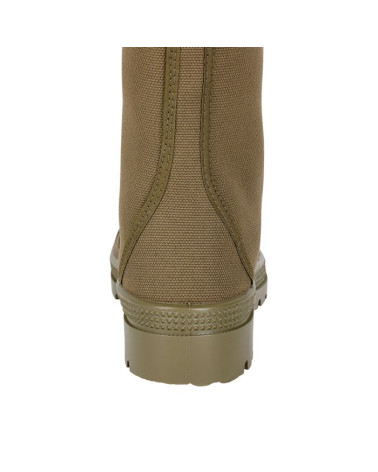 Rangers A.R.E.S en toile verte avec semelle crantée injectée et capsule de protection avant Rangers A.R.E.S en toile verte avec semelle crantée injectée et capsule de protection avant