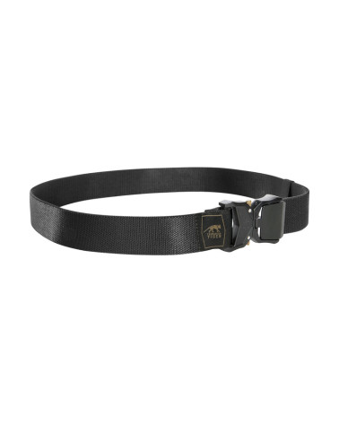 Ceinture noire TT QR Stretchbelt 38 mm de Tasmanian Tiger avec boucle métal à dégagement rapide Ceinture noire TT QR Stretchbelt 38 mm de Tasmanian Tiger avec boucle métal à dégagement rapide