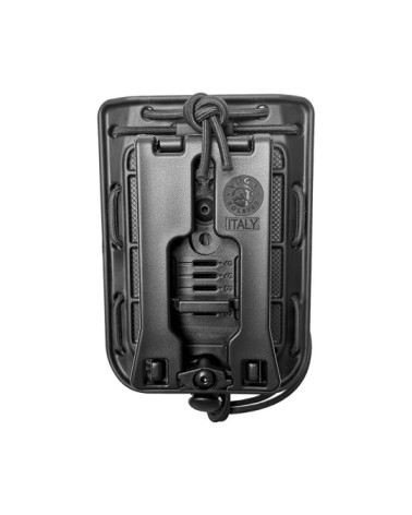 Porte-radio noir Vega Holster 8BL19 avec fixation ceinture et MOLLE Porte-radio noir Vega Holster 8BL19 avec fixation ceinture et MOLLE