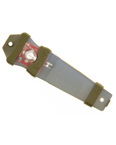 Lampe tactique LED rouge VLT Light Red Element avec fixation Velcro Lampe tactique LED rouge VLT Light Red Element avec fixation Velcro