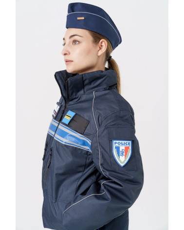 Blouson tout temps avec doublure polaire amovible et bande Gitane – DMB Uniform Blouson tout temps avec doublure polaire amovible et bande Gitane – DMB Uniform