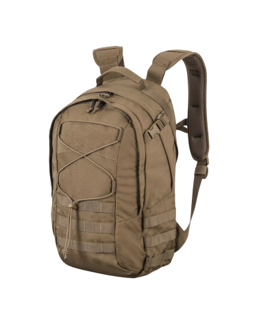 Sac à dos EDC Cordura® Helikon-Tex 24L coloris coyote avec sangles MOLLE et panneau velcro