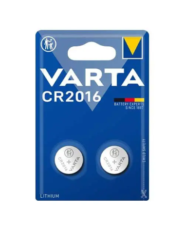 Pile bouton VARTA CR2016 3V lithium pour petits appareils électroniques