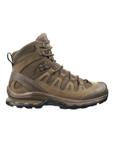 Chaussure tactique Quest 4D GTX Forces 2 marron de Salomon Forces – vue latérale robuste Chaussure tactique Quest 4D GTX Forces 2 marron de Salomon Forces – vue latérale robuste