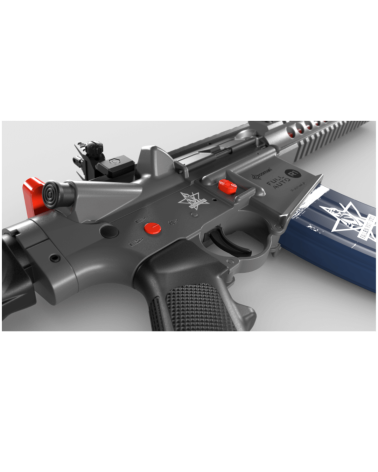 Carabine Crosman R1 Fallen Patriots Edition 4.5mm BB CO2 full auto avec rail picatinny et crosse réglable Carabine Crosman R1 Fallen Patriots Edition 4.5mm BB CO2 full auto avec rail picatinny et crosse réglable