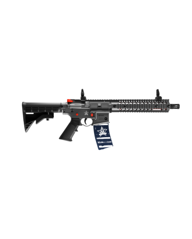 Carabine Crosman R1 Fallen Patriots Edition 4.5mm BB CO2 full auto avec rail picatinny et crosse réglable
