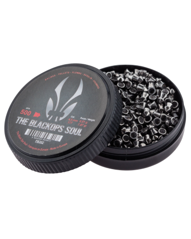 Plombs 4.5mm à tête pointue pour tir puissant – Black Ops Soul Plombs 4.5mm à tête pointue pour tir puissant – Black Ops Soul