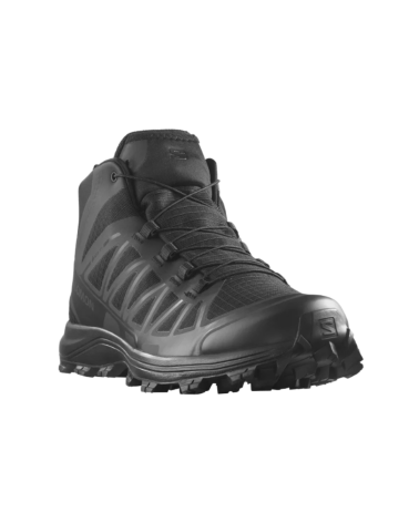 Chaussure tactique SPEED ASSAULT 2 GTX noire – Salomon Forces, conçue pour la rapidité et la performance en terrain hostile.