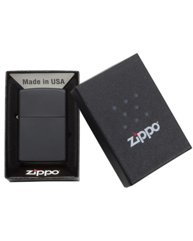Briquet Zippo Classic Black Matte – Rechargeable, personnalisable et garanti à vie Briquet Zippo Classic Black Matte – Rechargeable, personnalisable et garanti à vie