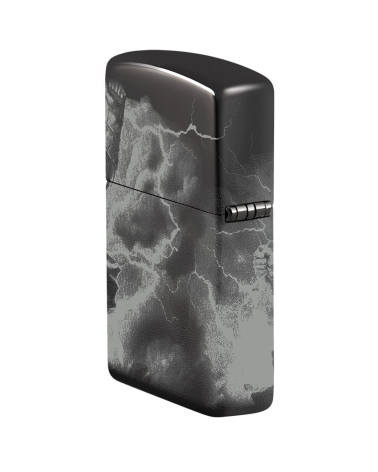 Briquet Zippo Zeus – Design 360° en finition noire brillante, rechargeable et garanti à vie. Briquet Zippo Zeus – Design 360° en finition noire brillante, rechargeable et garanti à vie.
