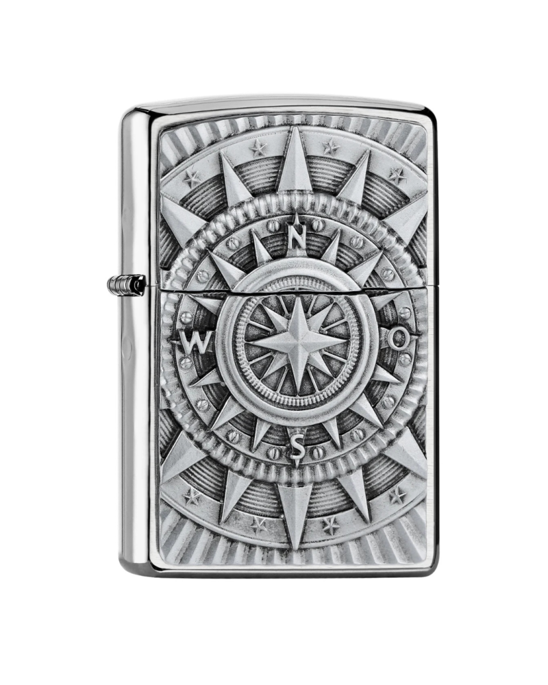 BRIQUET COMPASS EMBLEM - ZIPPO BRIQUET COMPASS EMBLEM - ZIPPO