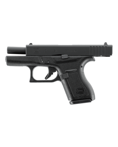 Réplique Glock 42 GBB 6mm – Pistolet airsoft ultra-compact avec culasse métallique et blowback. Réplique Glock 42 GBB 6mm – Pistolet airsoft ultra-compact avec culasse métallique et blowback.