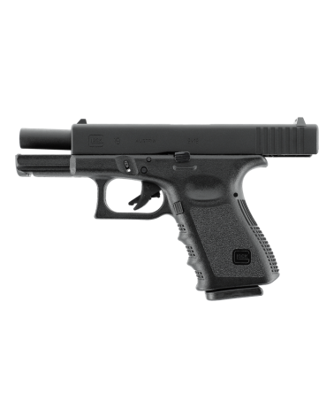 Réplique airsoft Glock 19 GBB – Compacte, blowback, fidèle au modèle réel.