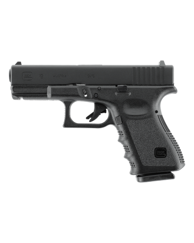 Réplique airsoft Glock 19 GBB – Compacte, blowback, fidèle au modèle réel.