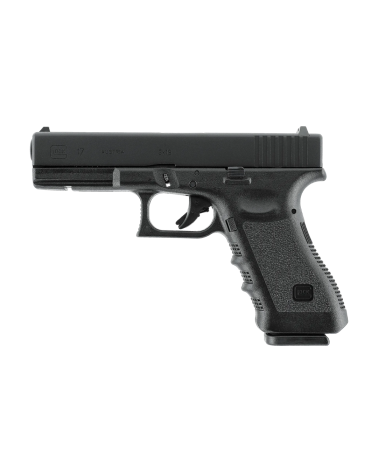 Réplique airsoft Glock 17 GBB – Culasse métal, noir, blowback, démontable