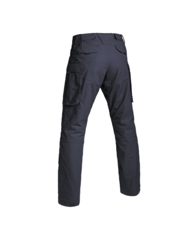 Pantalon FIGHTER A10 EQUIPMENT – Bleu marine, entrejambe 83 cm, tissu Ripstop renforcé.