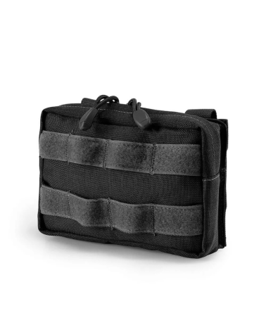 Poche utilitaire OUTAC noire Defcon 5 avec fixation MOLLE