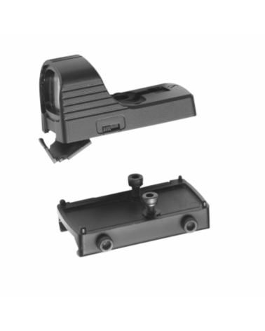 Point Rouge Micro ASG pour pistolet airsoft avec montage 20 mm