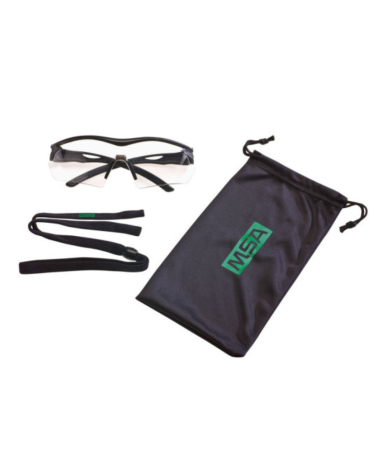 Lunettes balistiques Racers incolore MSA avec revêtement anti-buée et anti-rayure Lunettes balistiques Racers incolore MSA avec revêtement anti-buée et anti-rayure