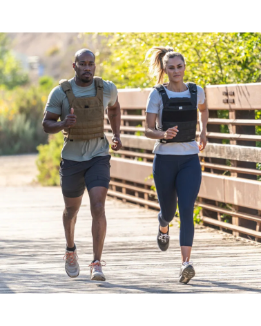 Gilet lesté TacTec Trainer noir 5.11 Tactical avec système MOLLE