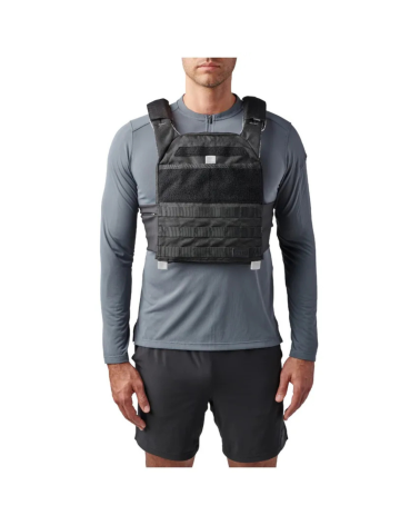 Gilet lesté TacTec Trainer noir 5.11 Tactical avec système MOLLE