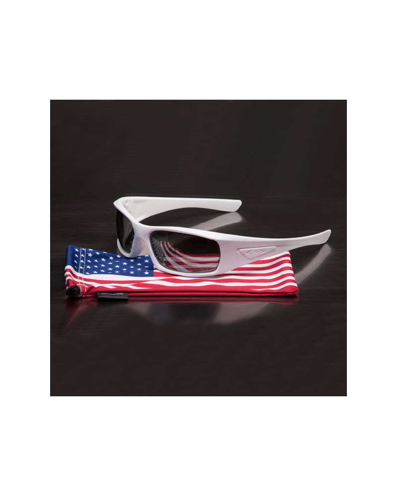 Lunettes ESS 911 White – Verres Gray Mirrored – Hommage “Remember 9/11”
