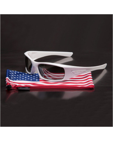 Lunettes ESS 911 White – Verres Gray Mirrored – Hommage “Remember 9/11”