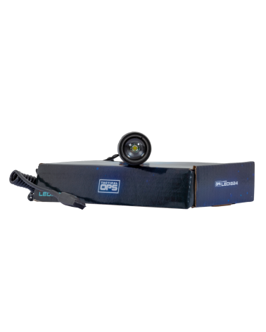 Lampe torche tactique LED1824 1000 lumens avec zoom, 5 modes, IP65 et batteries rechargeables