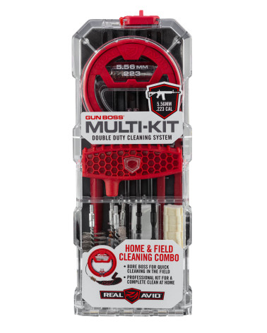 Kit Gun Boss calibre .22 de Real Avid pour nettoyage rapide et entretien complet de vos armes