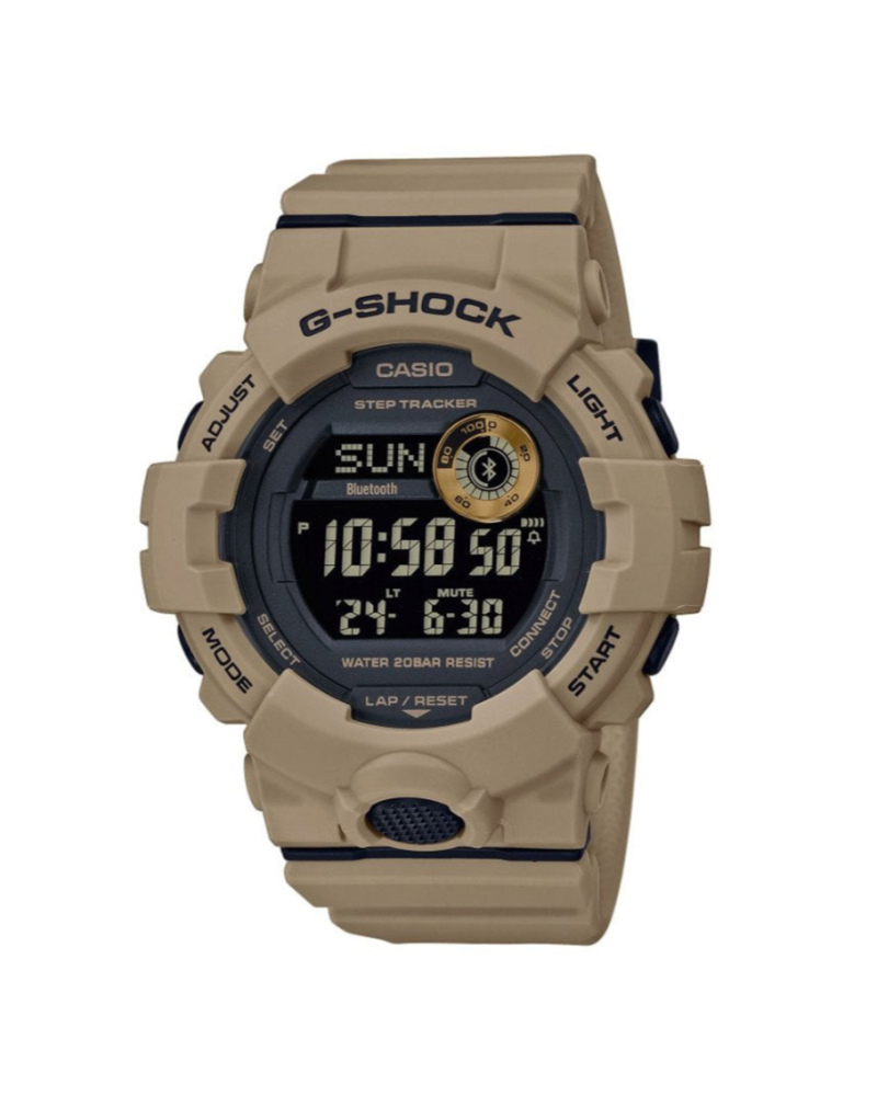 Montre connectée G-SHOCK GBD-800UC TAN – Podomètre et étanchéité 20 bars Montre connectée G-SHOCK GBD-800UC TAN – Podomètre et étanchéité 20 bars