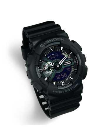 Montre G-SHOCK GA-110 NOIR – Affichage combiné, résistance extrême, style industriel Montre G-SHOCK GA-110 NOIR – Affichage combiné, résistance extrême, style industriel