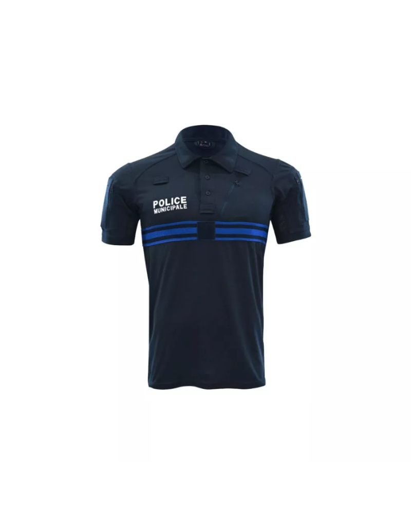 Polo ADN Tactical Operator Cool Max Bleu Marine – Police Municipale