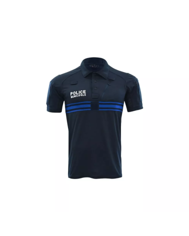 Polo ADN Tactical Operator Cool Max Bleu Marine – Police Municipale