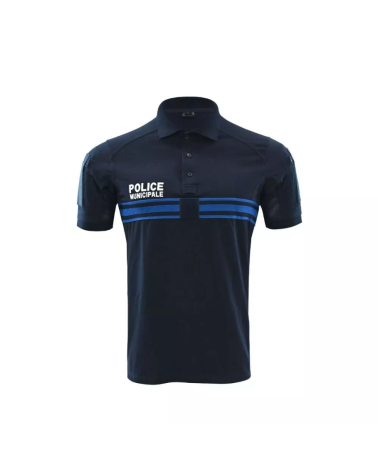 Polo Operator Manches Courtes ADN Tactical – Police Municipale – Coton Dark Navy
