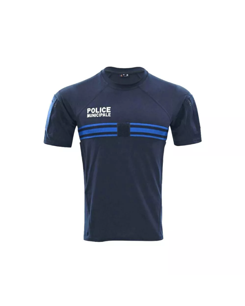 T-Shirt Instructor ADN Tactical – Police Municipale – Dark Navy – Coton & Polyester T-Shirt Instructor ADN Tactical – Police Municipale – Dark Navy – Coton & Polyester