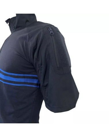 Combat Shirt Manches Courtes ADN Tactical – Police Municipale – Dark Navy – Ripstop & Polycoton Combat Shirt Manches Courtes ADN Tactical – Police Municipale – Dark Navy – Ripstop & Polycoton