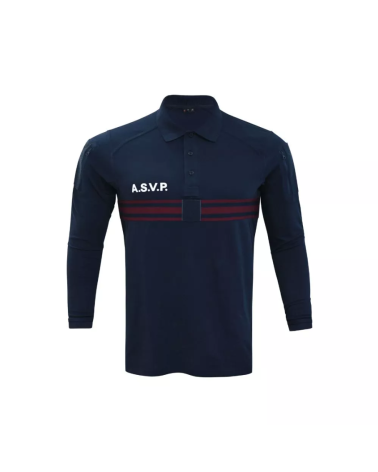 Polo Manches Longues Operator ADN Tactical – ASVP – 100% Coton – Respirant & Fonctionnel