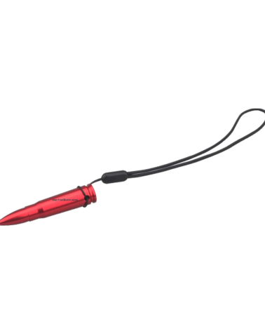 Lot de 6 douilles d’entraînement 7.62x39 Vector Optics en aluminium anodisé rouge Lot de 6 douilles d’entraînement 7.62x39 Vector Optics en aluminium anodisé rouge