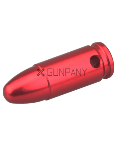 Lot de 12 douilles d’entraînement 9mm Vector Optics en aluminium anodisé rouge Lot de 12 douilles d’entraînement 9mm Vector Optics en aluminium anodisé rouge